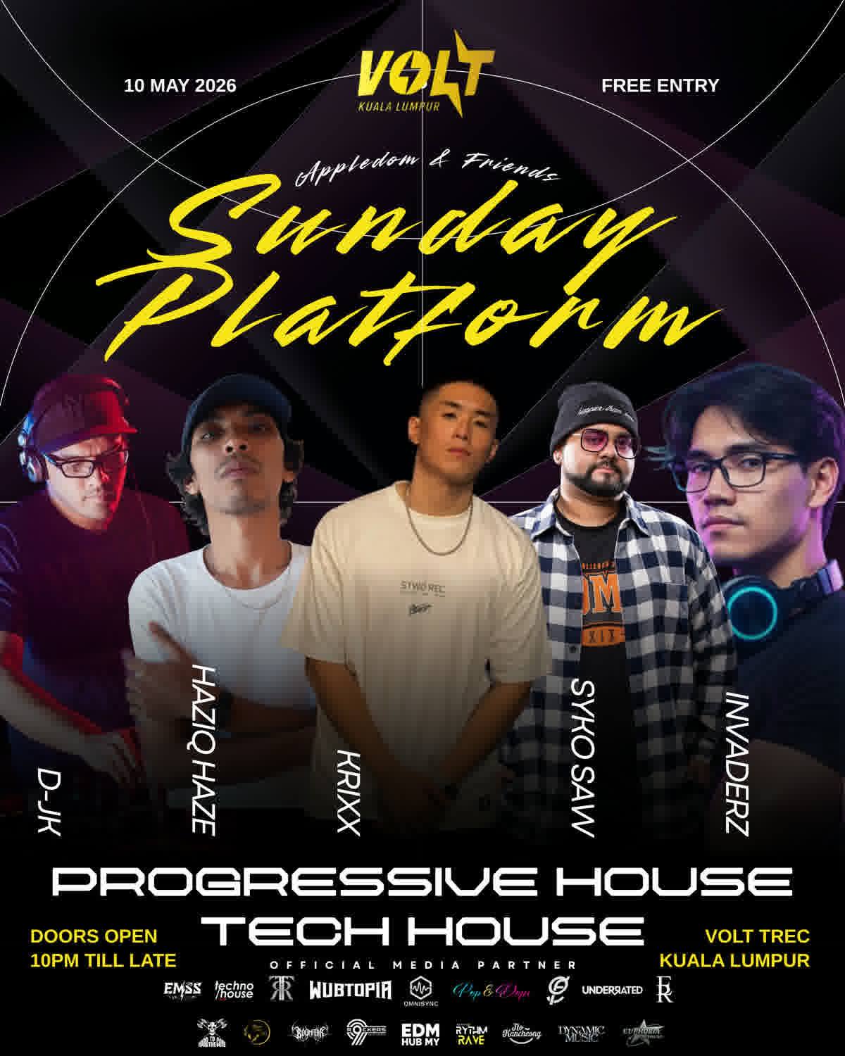 JIXE performing at Volt KL, Kuala Lumpur — May 2026